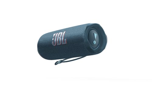 JBL Flip 6 Portable Bluetooth Speaker, IPX7 Waterproof, Blue H15391