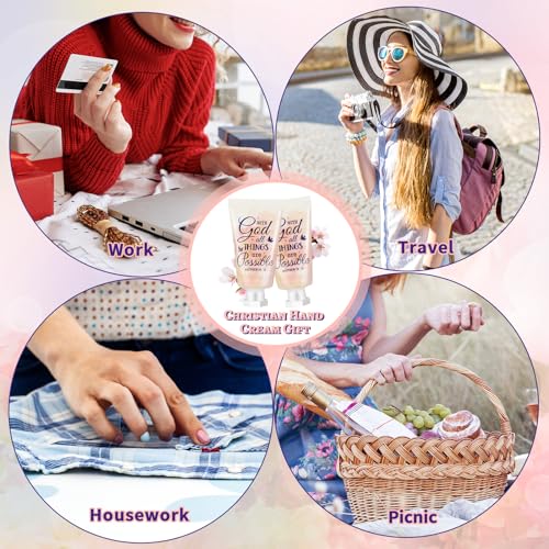 50 Pack Christian Hand Lotion Bulk Gifts for Women Bible Mini Travel Classic Y823911