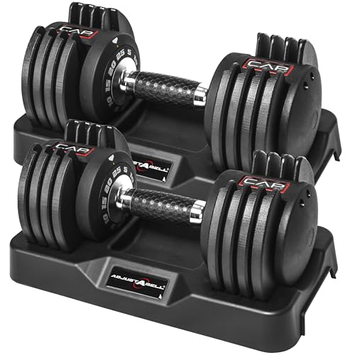 CAP Barbell ADJUSTABELL Adjustable Round Dumbbell Weights O461