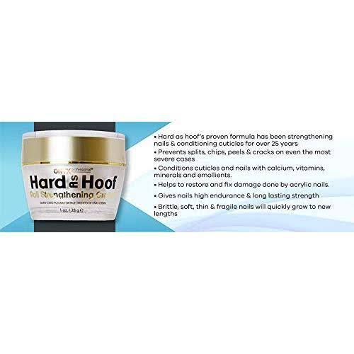 Hoof Hands Hard as Hoof Nail Strengthening Cream 1 oz S55573
