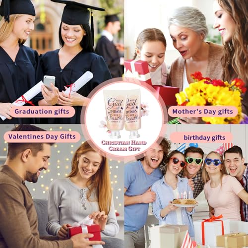50 Pack Christian Hand Lotion Bulk Gifts for Women Bible Mini Travel Classic Y823911