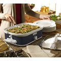 Crock-pot 3.5-Quart Casserole Crock Manual Slow Cooker, Charcoal, Gray