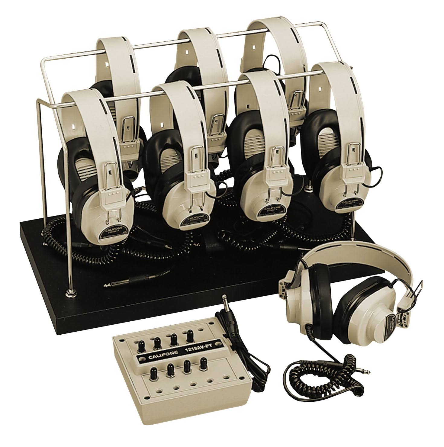 Califone 1218AVP-03 8-Position Listening Center