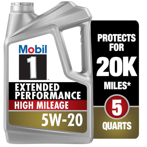 Mobil 1 Advanced Fuel Economy Full Synthetic Motor Oil 0W-20, 5 Quart A306