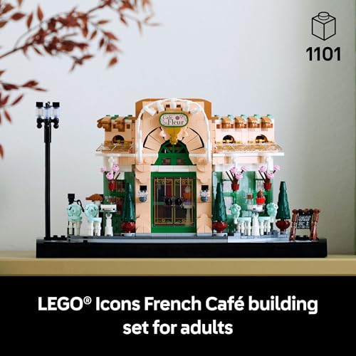 LEGO Icons French Café Paris Building Kit for Adults N348487