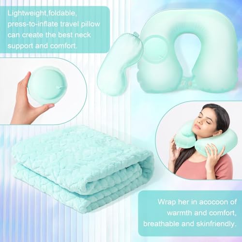 LUCOTIYA Self Care Gift Basket with Blanket for Women B366271