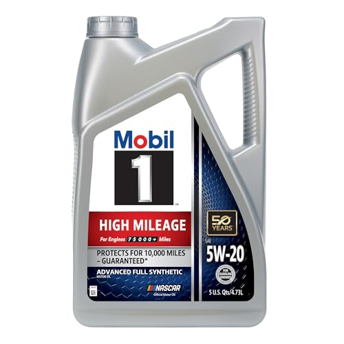 Mobil 1 Advanced Fuel Economy Full Synthetic Motor Oil 0W-20, 5 Quart A306