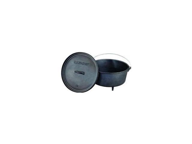 Camp Chef 12 inch Cast Iron Dutch Oven, 8 qt Z89643