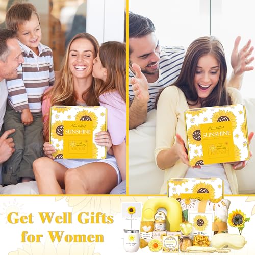 LUCOTIYA Self Care Gift Basket with Blanket for Women B366271