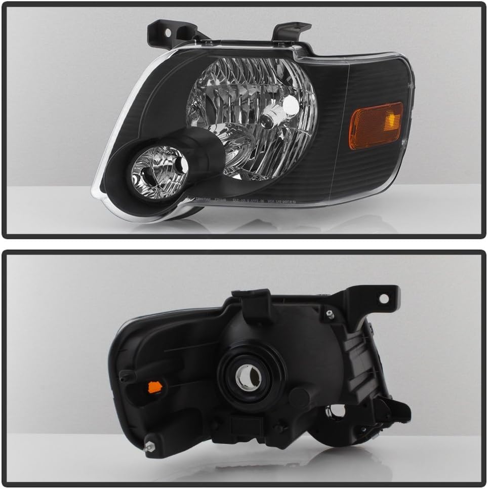 ACANII For 2006-2010 Ford Explorer Headlights Replacement Pair X88752