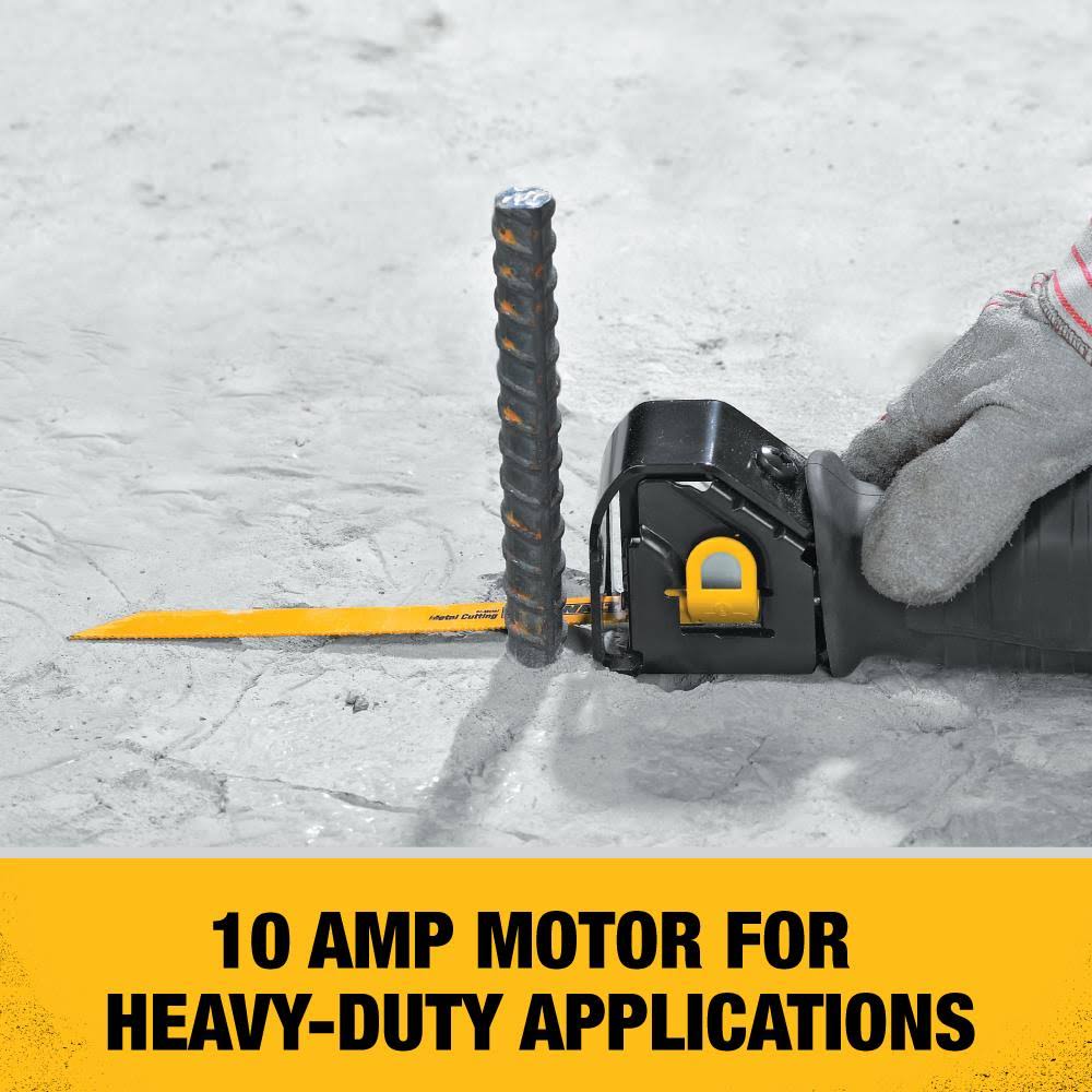 Dewalt 10 Amp Reciprocating Saw Kit H12474