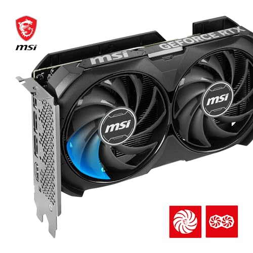 MSI GeForce RTX 4060 Ti Ventus 2X Black 8G OC Graphics Card O435