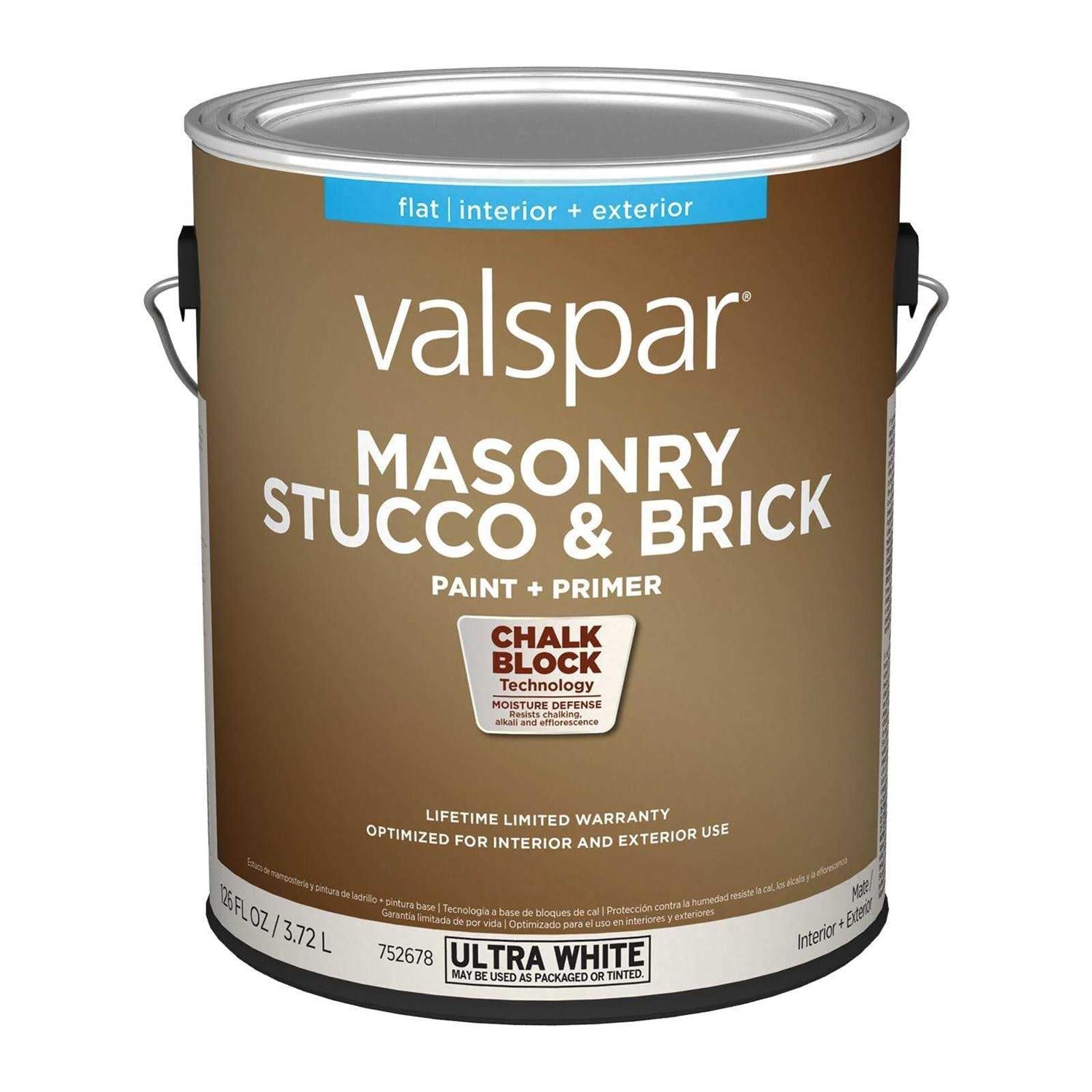 Valspar Masonry Stucco &amp; Brick Flat Tintable Interior/Exterior Paint 007 - Shop Hardware Tools Online Store
