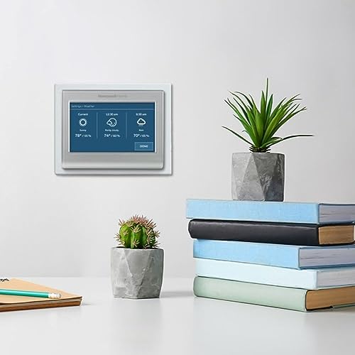 Honeywell Home RTH9585WF Wi-Fi Smart Color Thermostat, 7-Day Programmable, Touch Screen, Energy Star, Alexa Ready I259972