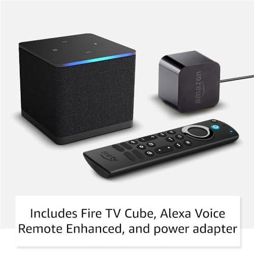 Amazon Fire TV Cube with Alexa, 4K Ultra HD, Wi-Fi 6E Y656