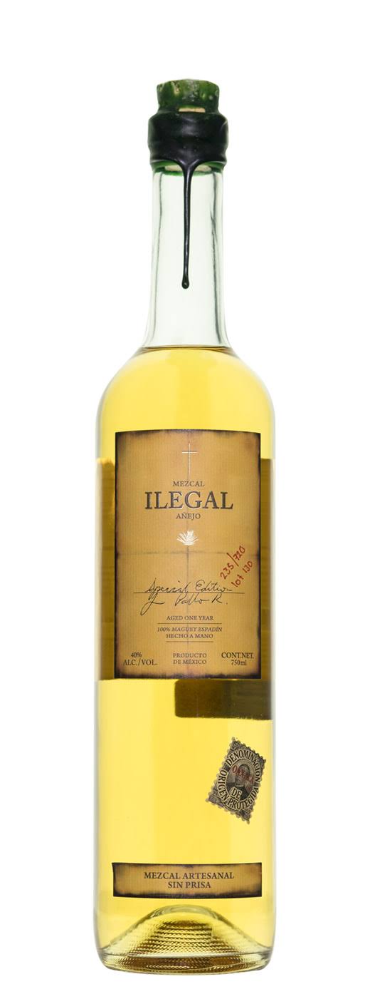 Ilegal Anejo Mezcal - 750 ml X382