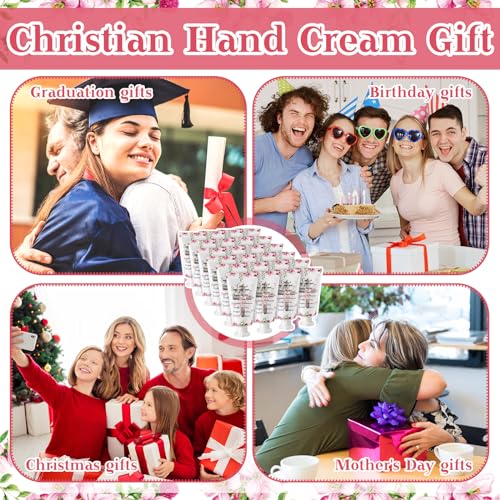 50 Pack Christian Hand Lotion Bulk Gifts for Women Bible Mini Travel Classic Y823911