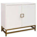 Stylecraft Home Collection VSF25873DS Lexi - 38 inch Two Door Accent Cabinet White Finish