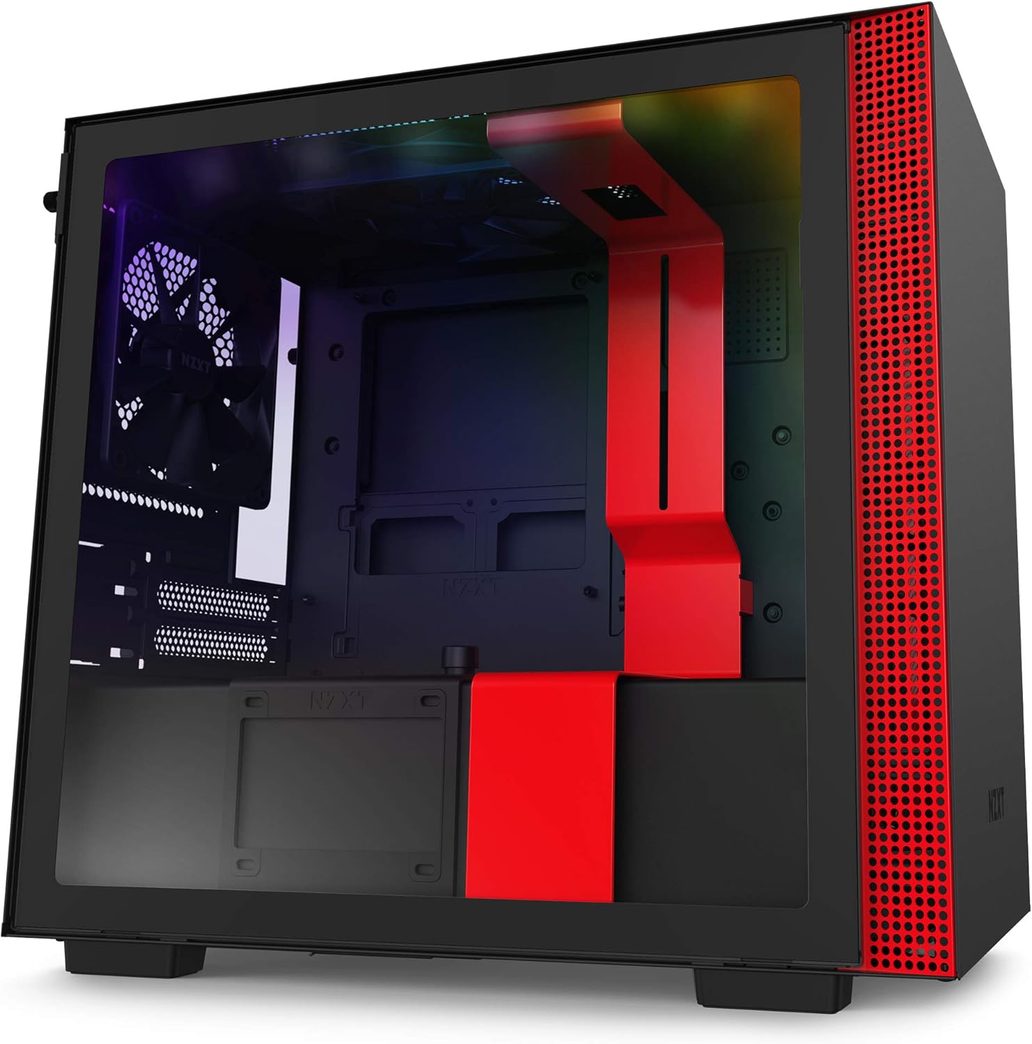 NZXT H210 Mini-ITX PC Gaming Case with Tempered Glass, Black O52356