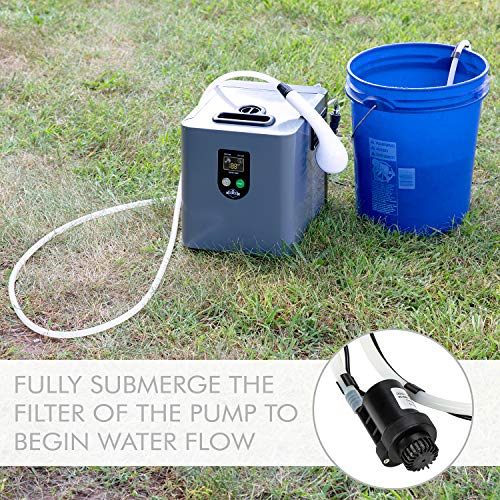 Hike Crew Portable Propane Water Heater & Shower Pump with Carry Case F685