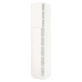 IKEA - SEKTION High Cabinet with shelves/2 Doors, white/Veddinge White, 18x24x90 79364889