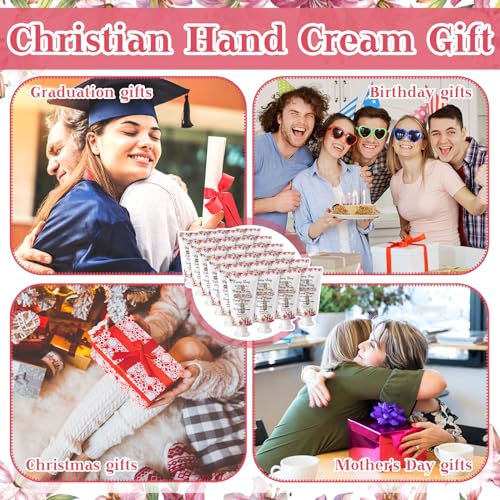 50 Pack Christian Hand Lotion Bulk Gifts for Women Bible Mini Travel Classic Y823911
