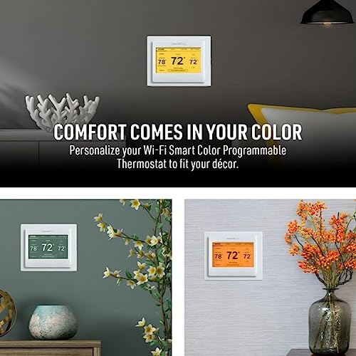 Honeywell Home RTH9585WF Wi-Fi Smart Color Thermostat, 7-Day Programmable, Touch Screen, Energy Star, Alexa Ready I259972
