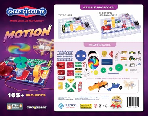 Snap Circuits Arcade Electronics Exploration Kit, STEM Activities for Ages 8+ B1100
