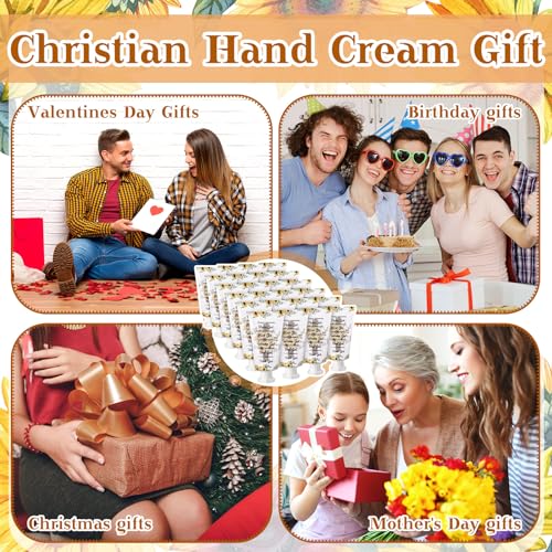 50 Pack Christian Hand Lotion Bulk Gifts for Women Bible Mini Travel Classic Y823911