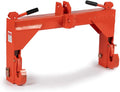 Titan Attachments Orange Category 2, 3 Point Quick Hitch Adapter
