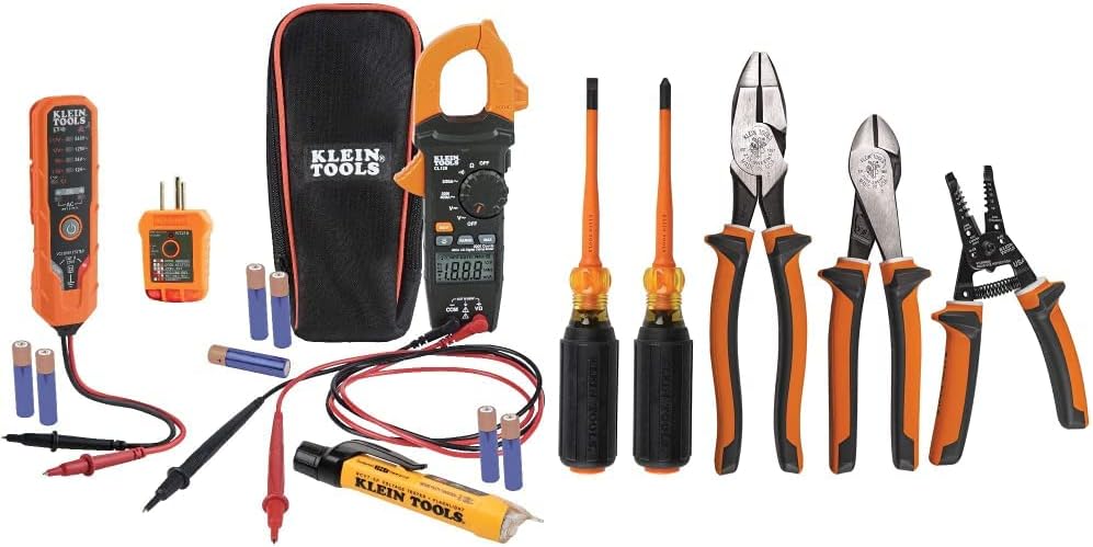 Klein Tools CL120VP Electrical Voltage Test Kit with Clamp Meter N500