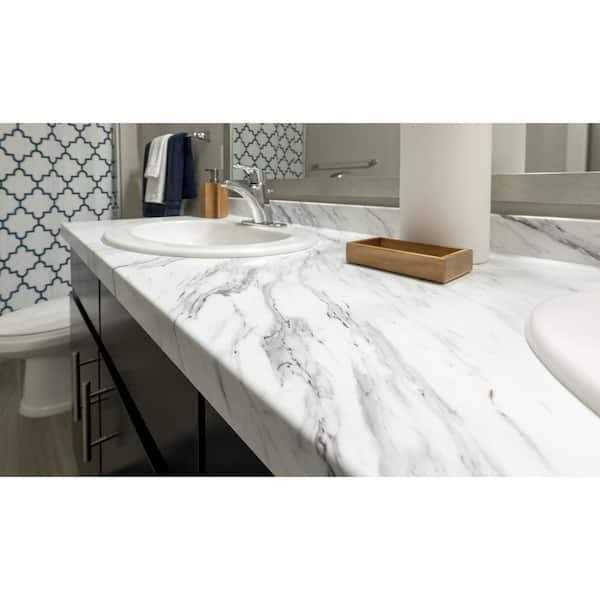 Wilsonart Laminate Sheet Calcutta Marble Q7785
