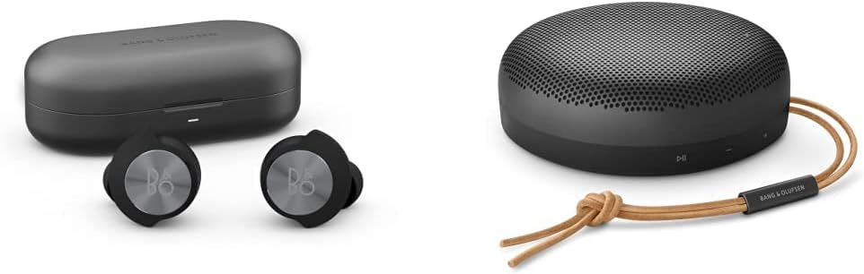 Bang & Olufsen Beoplay EQ - Active Noise Cancelling Wireless in-Ear Earphones with 6 Microphones, up to 20 Hours of Playtime, Black
