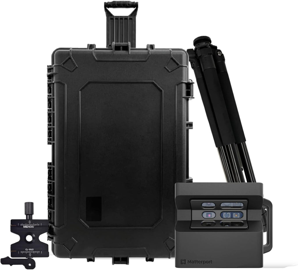 Matterport Pro2 Travel Bundle with Tripod, Clamp, and Hard Case Z112417