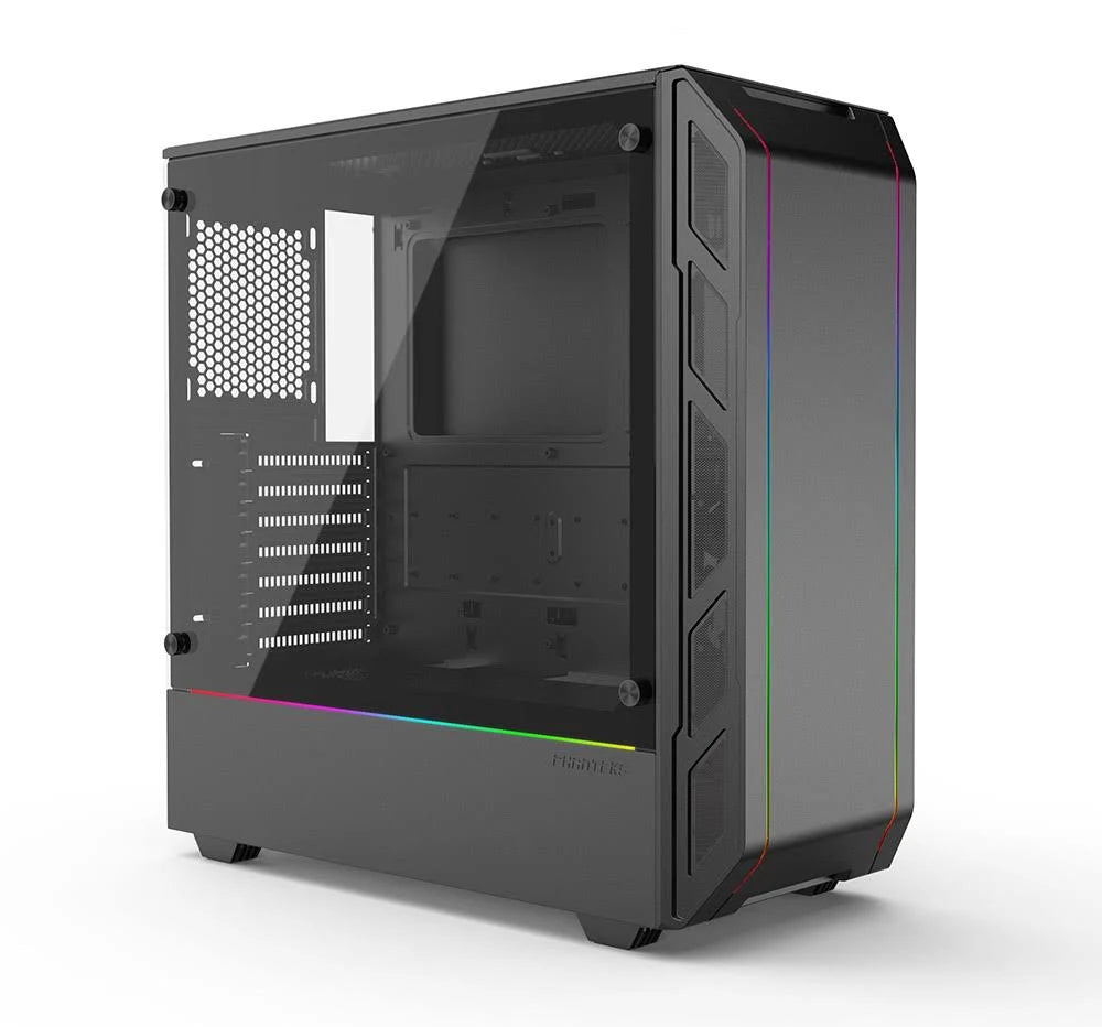 Phanteks Eclipse P350X Compact EATX Mid-Tower Case, Tempered Glass, Black Q7786