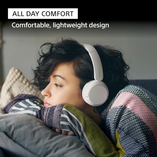 Sony WH-CH520 Wireless Bluetooth On-Ear Headphones with Microphone, Pink C668