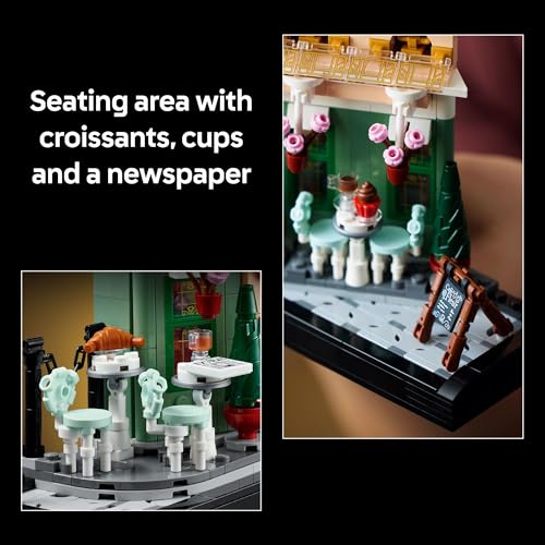 LEGO Icons French Café Paris Building Kit for Adults N348487