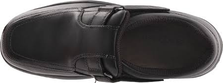 Orthofeet Men's Carnegie Black Leather Shoes Q69101