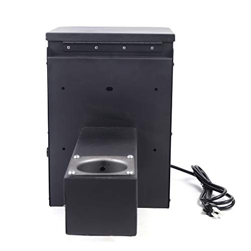 Pellet Smoker Hopper Assembly Kit with Digital Temperature Controller, Mechanical Knob B36100