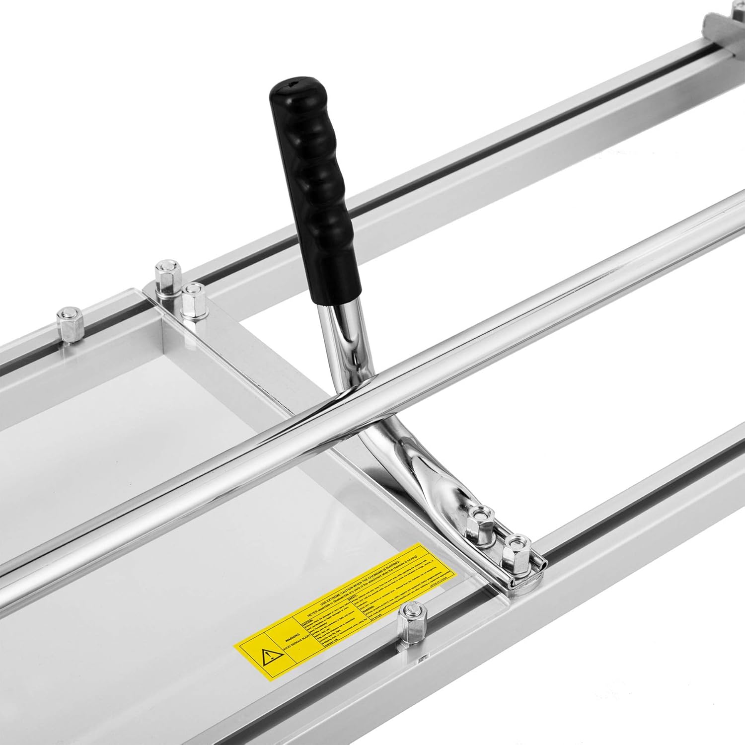 ZELCAN Portable Chainsaw Mill, 14-24 Inch Aluminum Steel Planking Guide W876081