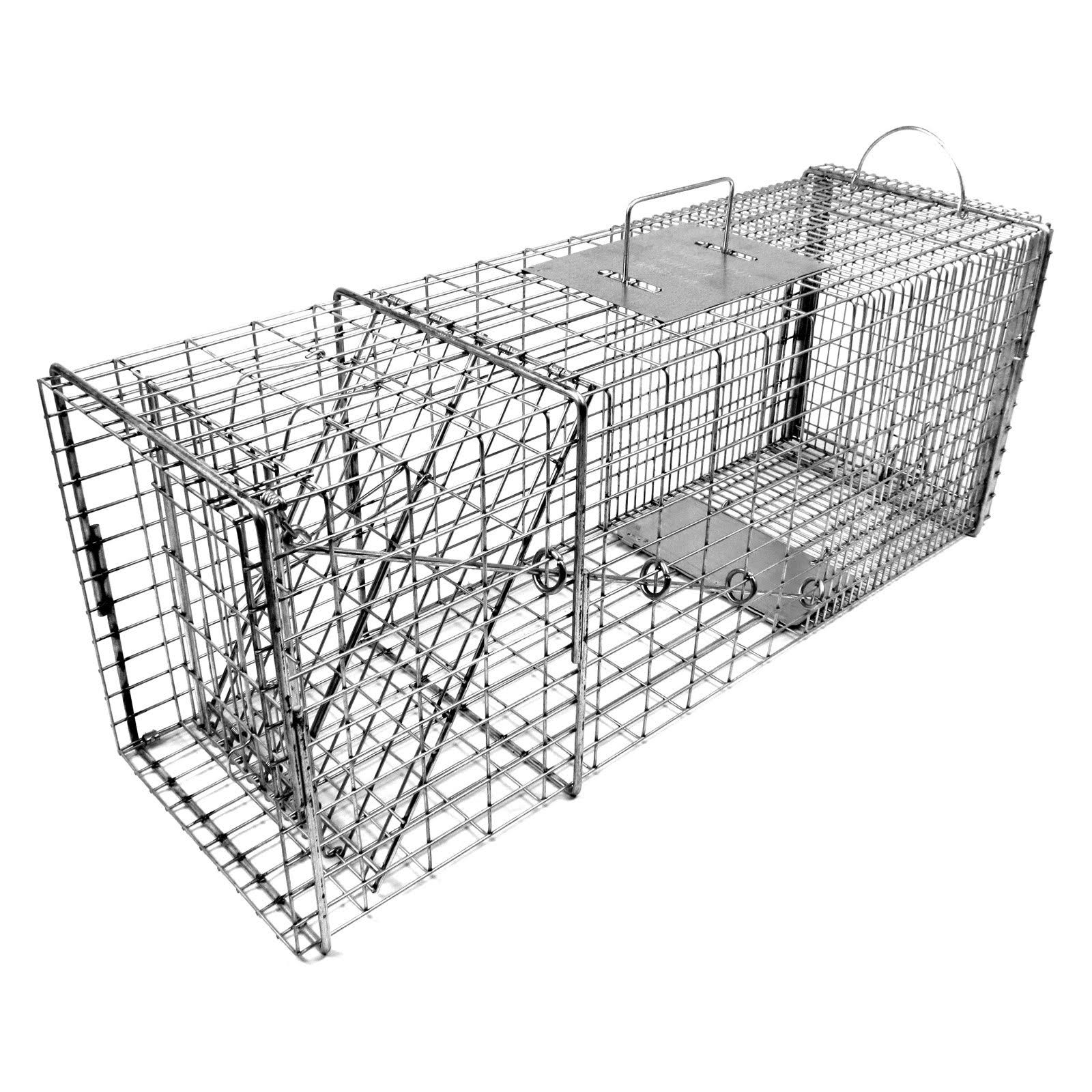 Tomahawk Original Series Rigid Trap with Easy Release Door for Raccoons/Feral Cats/Badgers - 608