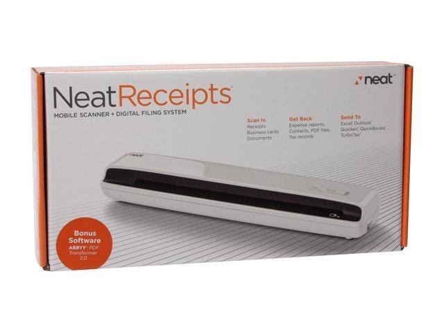 NeatReceipts Mobile Scanner and Digital Filing System V550731