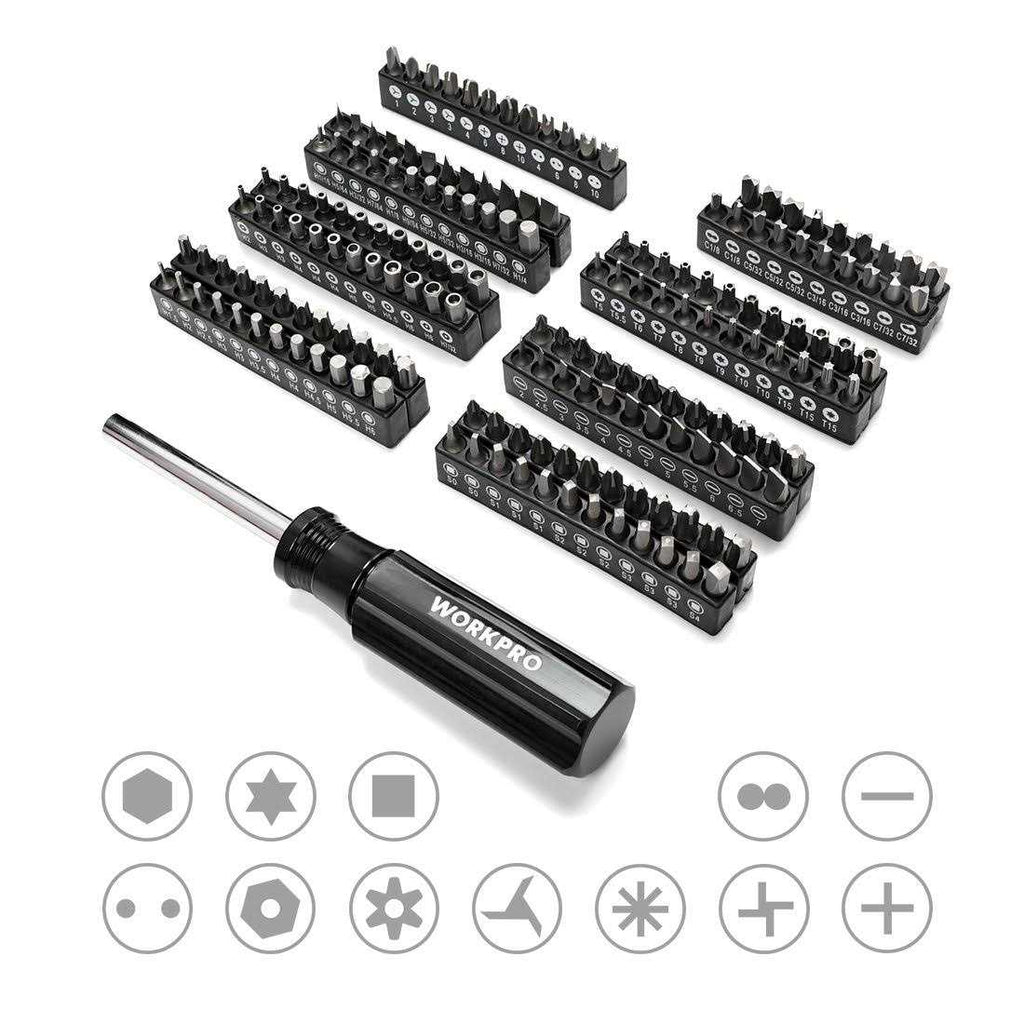 WORKPRO 450-Piece Mechanics Tool Set U734
