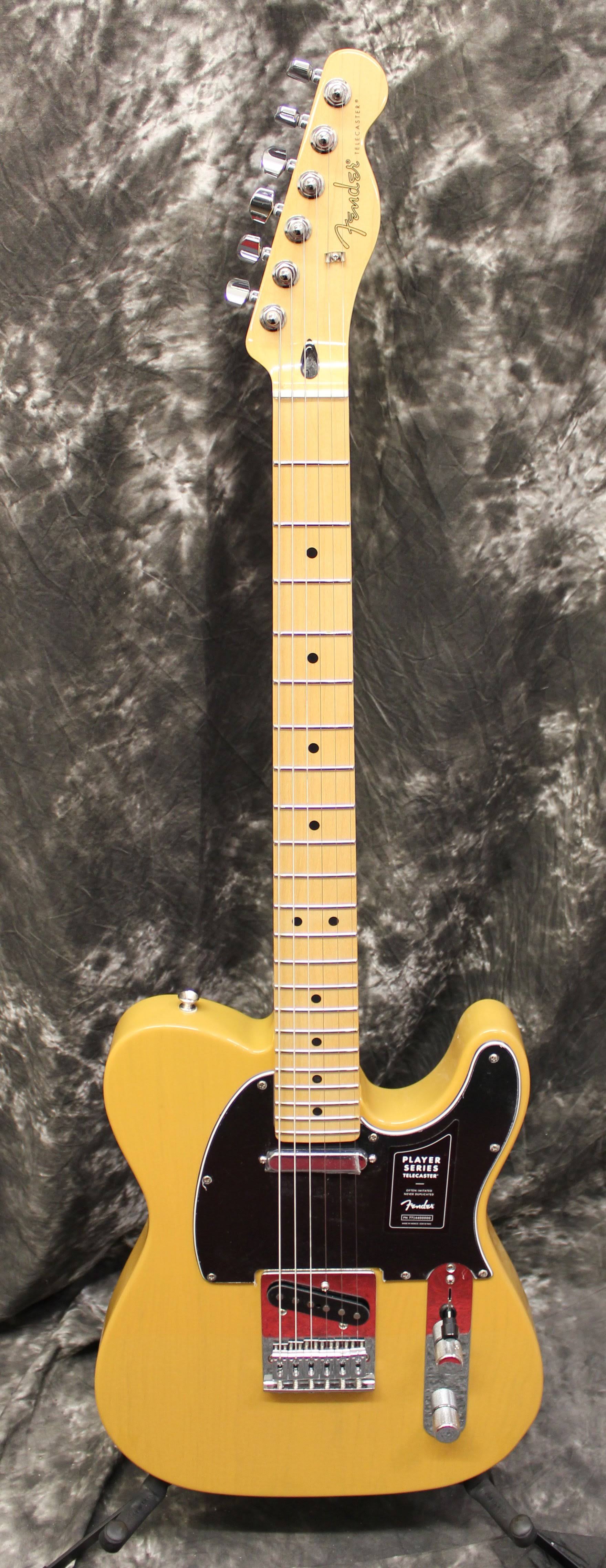 Fender Player Telecaster with Maple Fretboard Butterscotch Blonde 2018