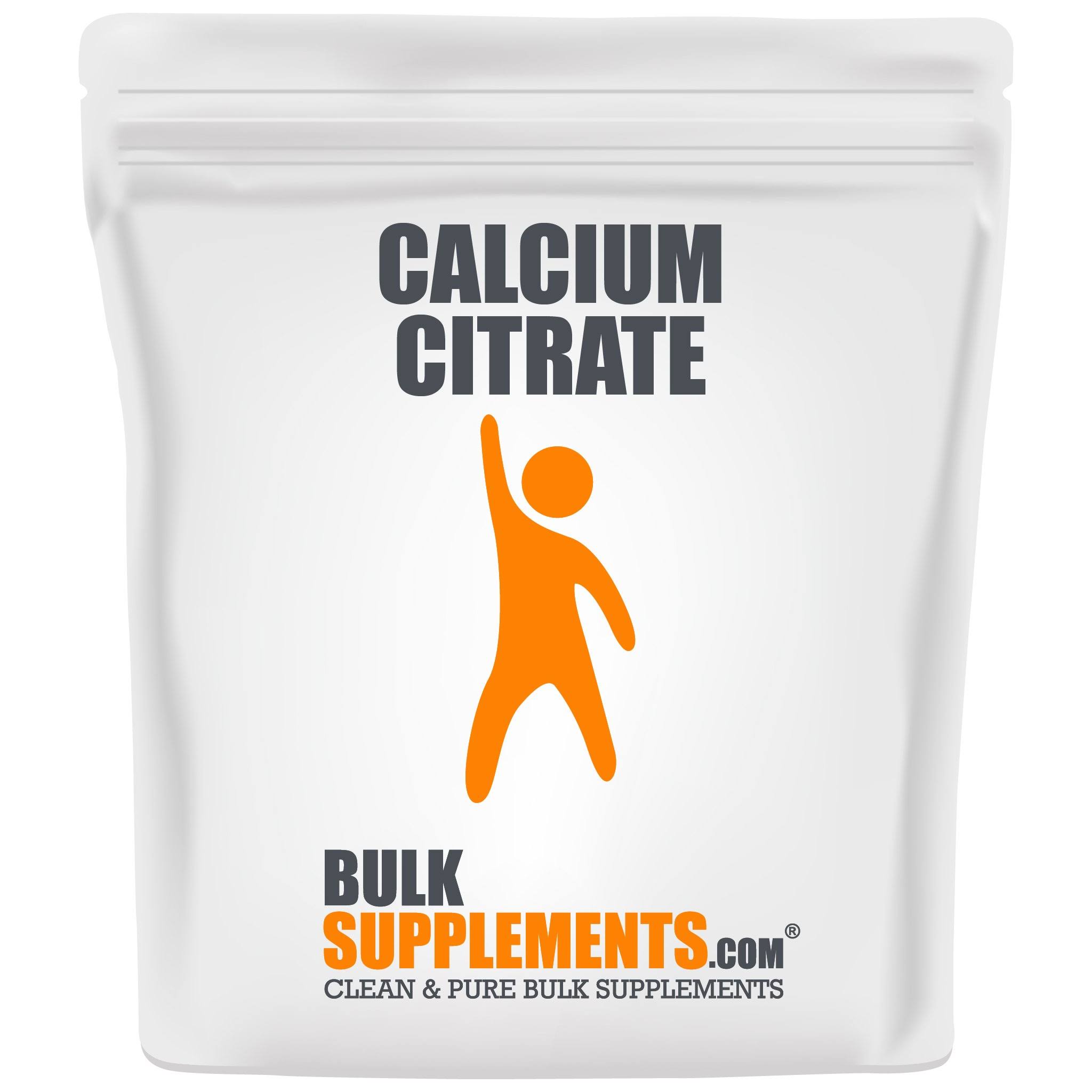 Pure Calcium Citrate Powder by BulkSupplements, 5 kg A31100