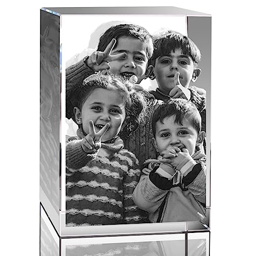 3D Crystal Photo Customized Picture Gift for Wife Mom Dad M953616