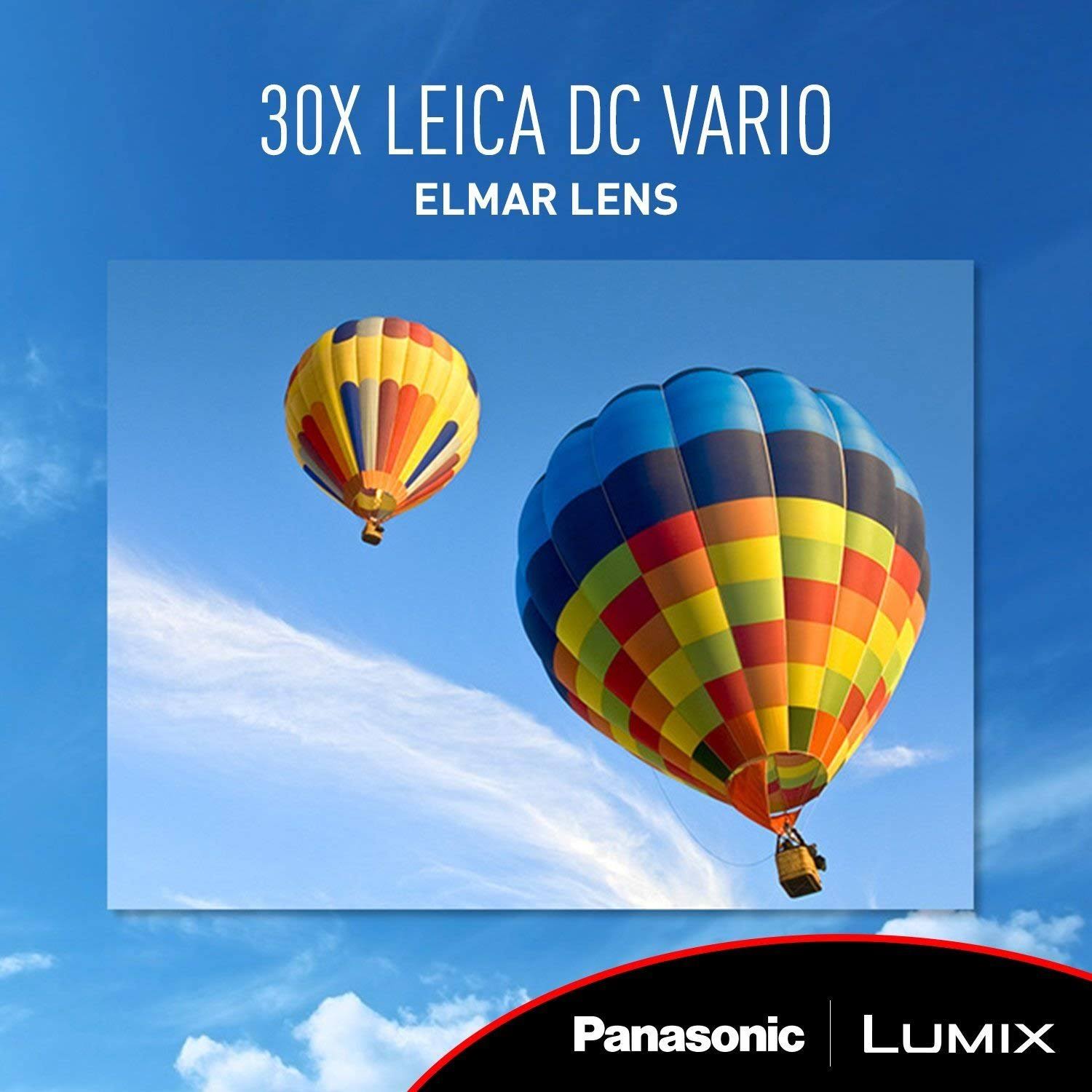 Panasonic Lumix DMC-ZS60 18.1 MP Compact Digital Camera - 4K - Silver H261