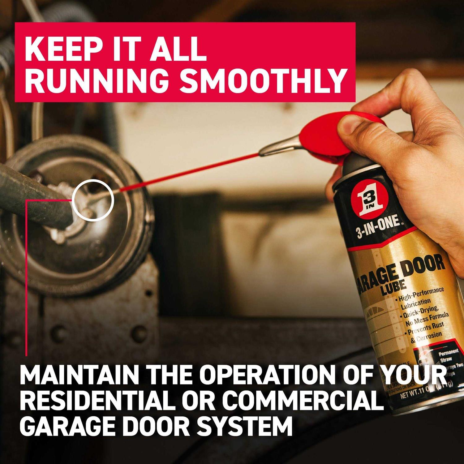 3-In-One Garage Door Lubricant X72418