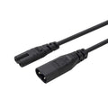 YEKELLA IEC 60320 C8 Plug to C7 Receptacle Male to Female Extension Power Supply Main Adapter Cable - Shop Hardware Tools Online Store