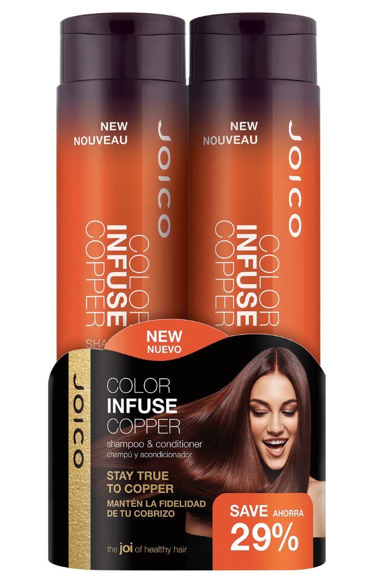 Joico Color Infuse Copper Shampoo u0026 Conditioner - 2 pack, 10.1 oz cans